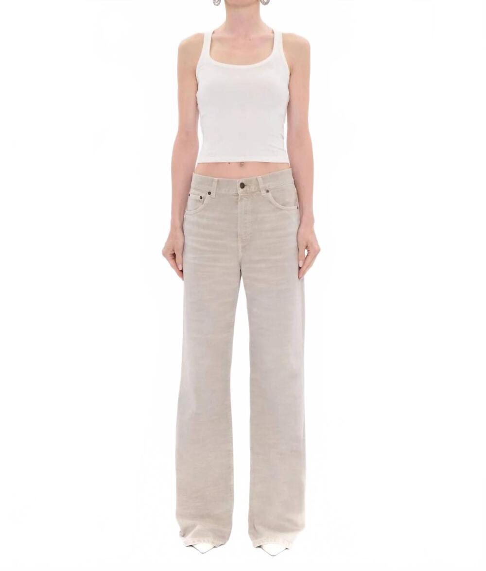 NEW HAIKURE korea bull jeans in doe skin denim